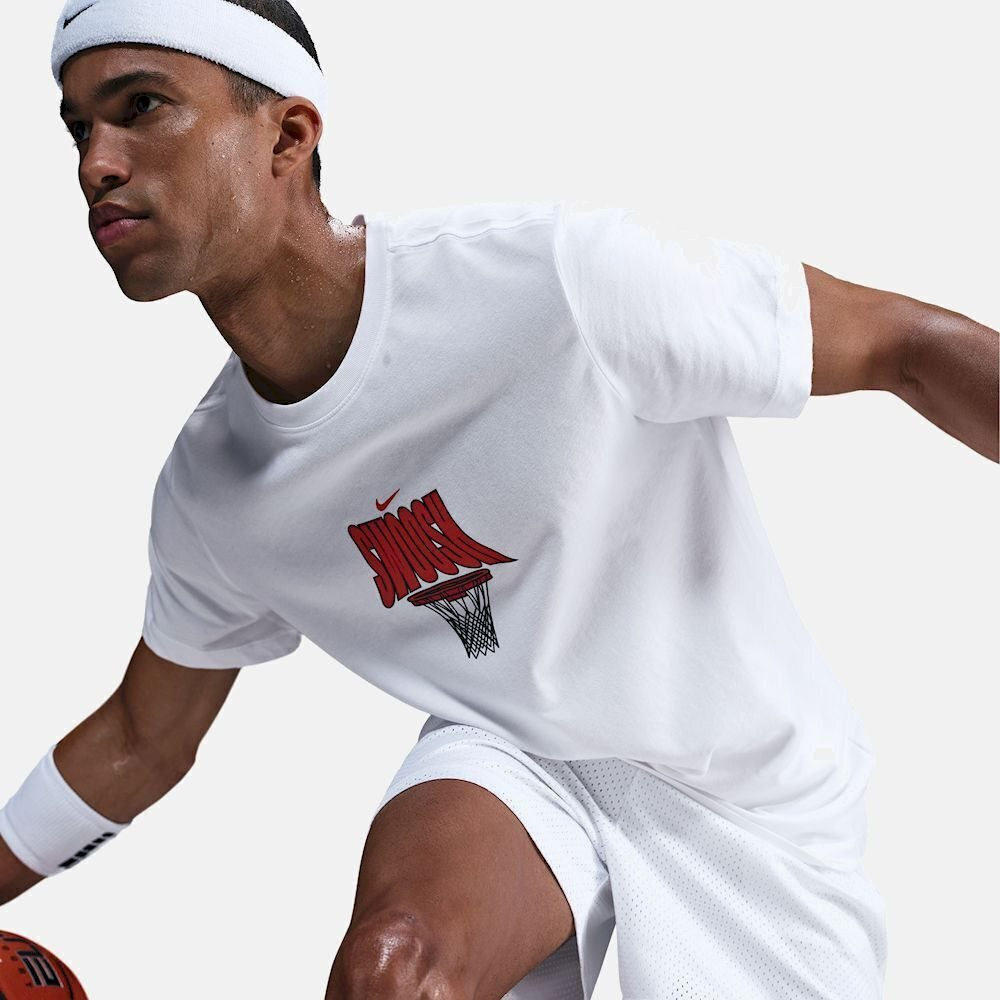 Nike Dri-Fit Athletic T-shirt White HJ3466-100 | Skroutz.mt