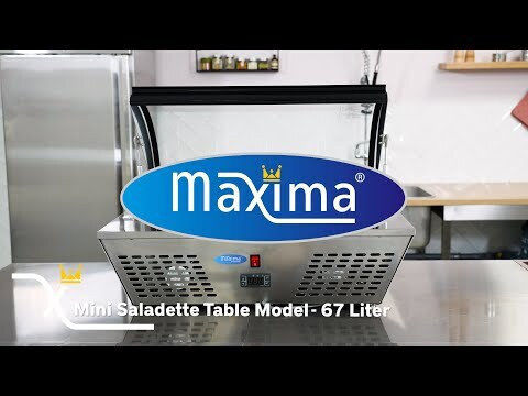 Maxima Охлаждаща Витрина Настолна с Капацитет 67лт