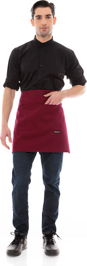 IdealPress Apron Waist Burgundy