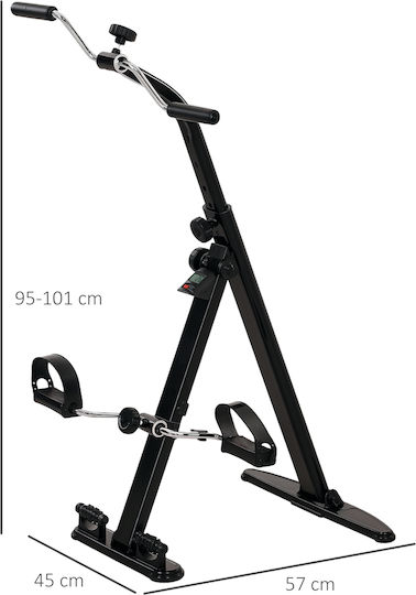 Sportnow Foldable Mini Bike Magnetic