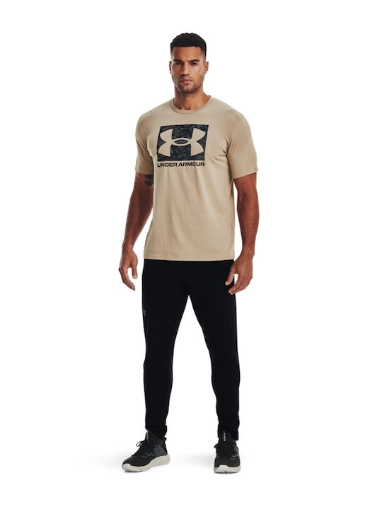 Abc Camo Boxed Αθλητικό T-shirt Καφέ