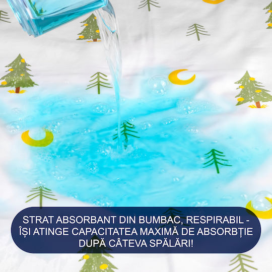 Wasserdichtes Mehrfarbiges Baby-Soßtuch 80x100cm