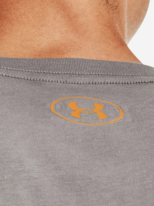 Team Issue Wordmark Athletic T-shirt Concrete / Omega Orange