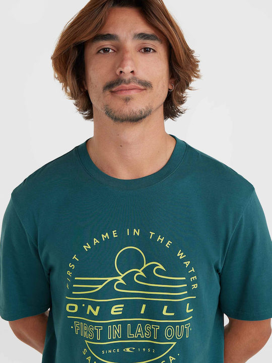 Jack Muir T-shirt Petrol Blue