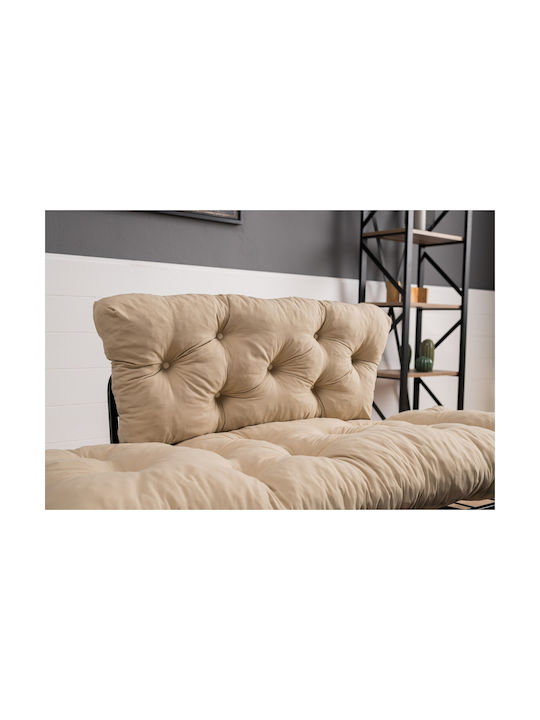 Διθέσιος Καναπές Cream 190x70x85εκ.