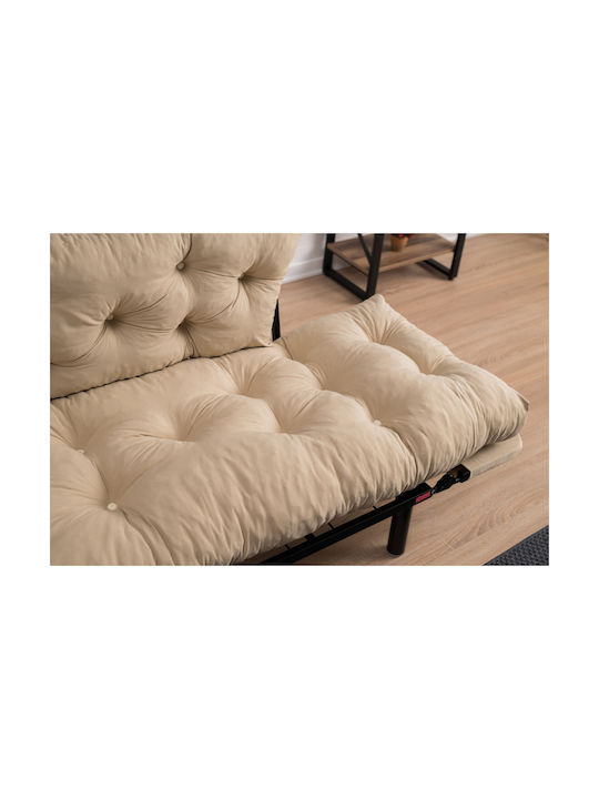 Διθέσιος Καναπές Cream 190x70x85εκ.
