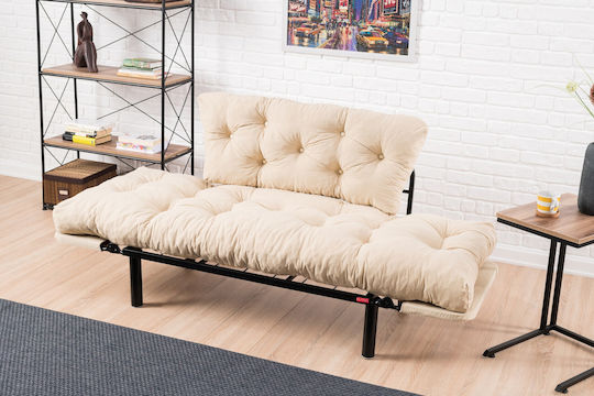 Canapea Cu Două Locuri Cream 190x70x85 cm