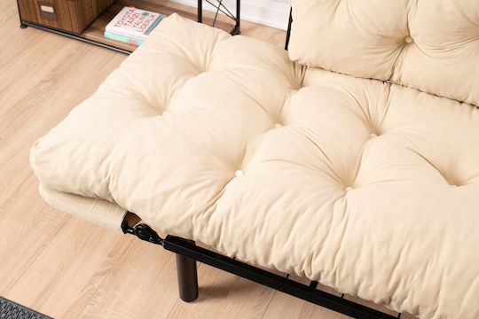 Canapea Cu Două Locuri Cream 190x70x85 cm