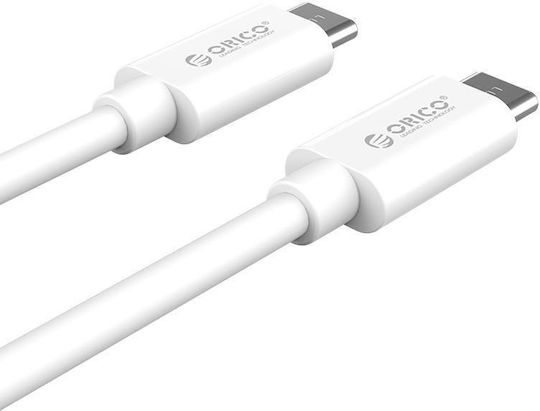 Orico Ctc100-10 Datenkabel USB Typ-C Zu USB Typ-C 1m Weiß