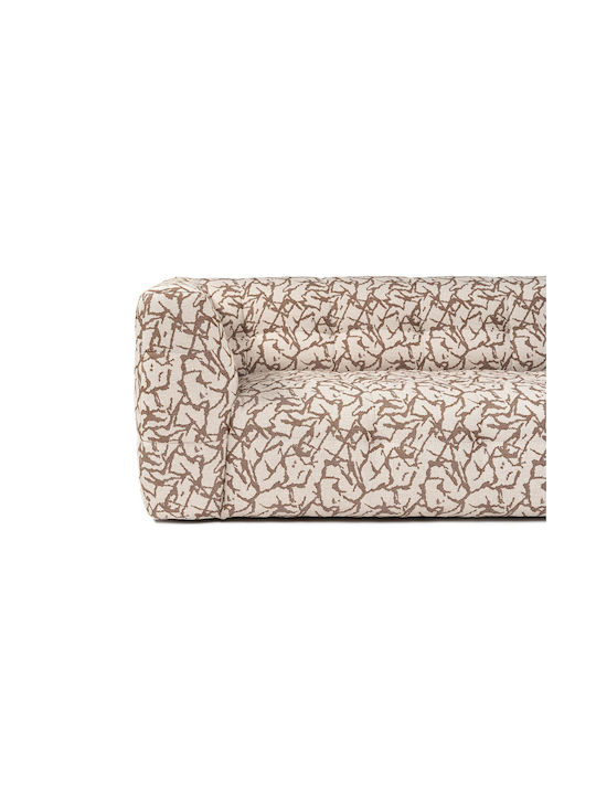 Cady Cu trei locuri Canapea Tan-beige 235x100x72cm.