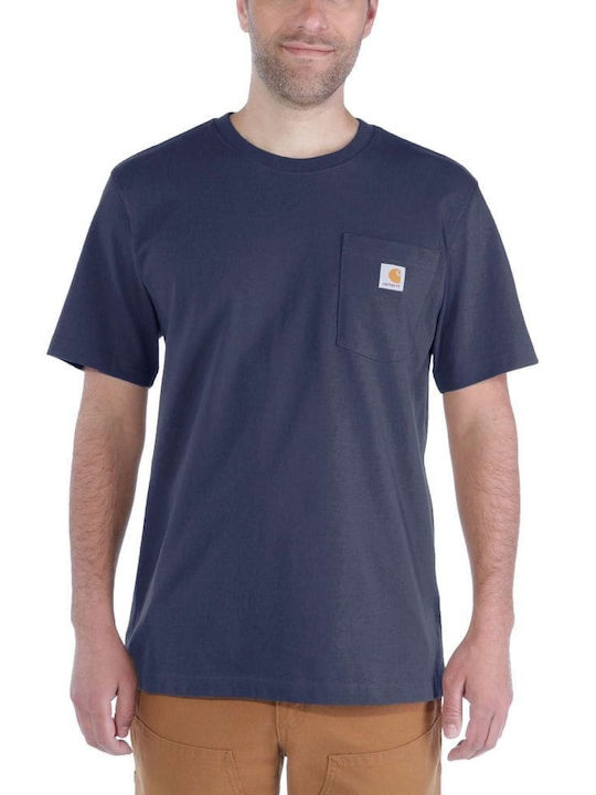 Carhartt T-shirt Navy Μπλε
