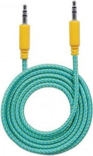 Manhattan Audio Cable Mht394079 3.5mm Jack 3.5mm Jack 1 M Yellow Blue