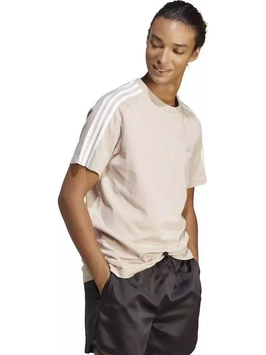 Essentials 3-Stripes Tricou Alb