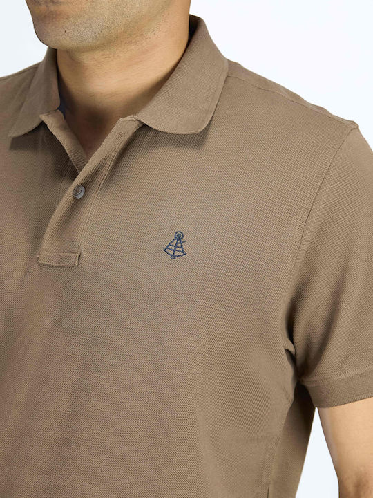 Polo Short Sleeve Blouse Tobacco
