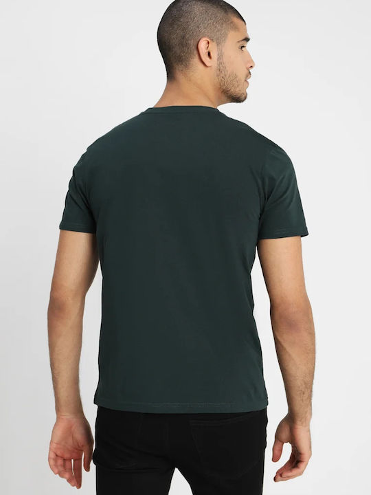 Basic T-shirt Πετρόλ