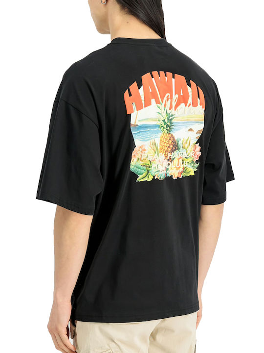 T-shirt Μαύρο