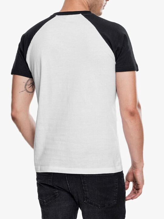 Contrast T-shirt White / Black