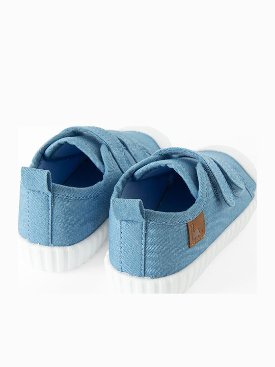 Παιδικά Sneakers με Σκρατς Μπλε
