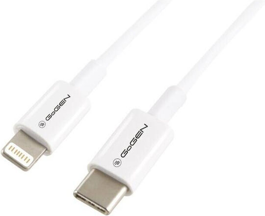 GoGEN USB-C zu Lightning Kabel Weiß 2m (GOGUSBC8P200MM02)