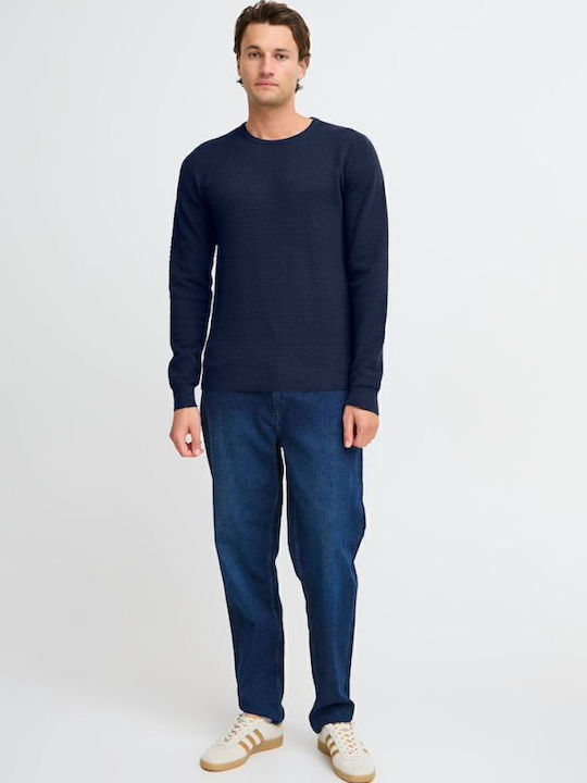 Long Sleeve Sweater Dress Blues