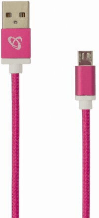 Sbox 1.5m Regular USB 2.0 to micro USB Cable Pink (USB-10315P)