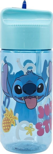 Disney Palms Collection Παιδικό Παγούρι Lilo & Stitch Πλαστικό Διάφανο 430ml
