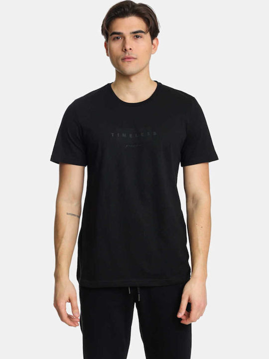 T-shirt Μαύρο