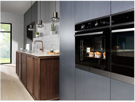 Electrolux Φούρνος άνω Πάγκου 72lt Π59.6εκ. Μαύρος