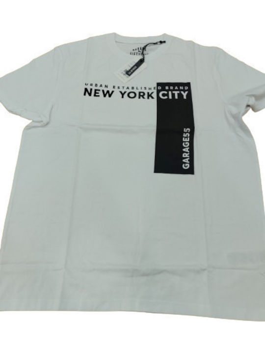Garage 55 Men's T-shirt Gam009-505-04 White