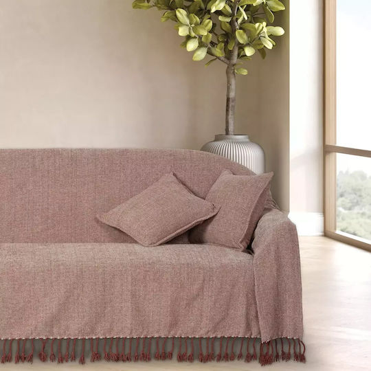 Das Home Sofa Cushion 0274 Velvet Dark Pink 40x40cm