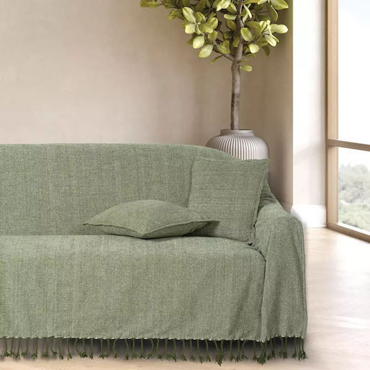 Das Home Възглавница За Диван 0273 От Кадифе Олив 40x40см