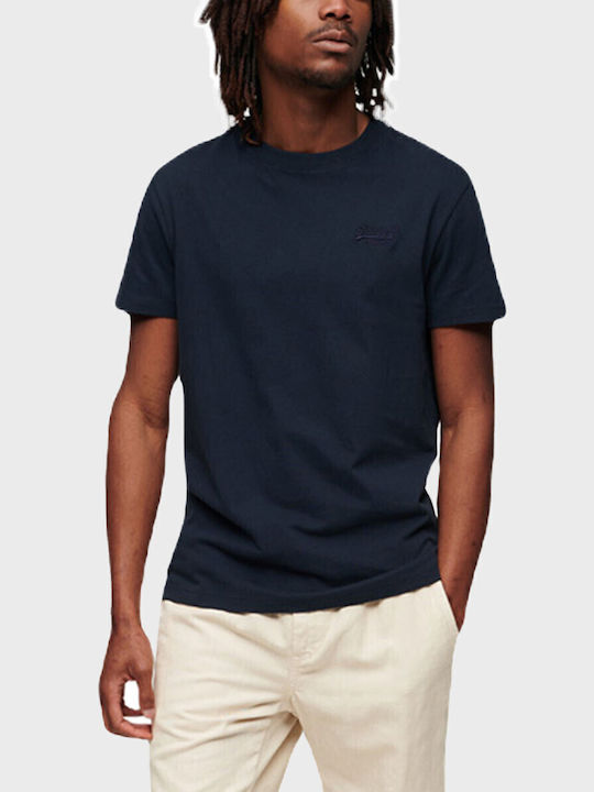 Superdry T-Shirt Marineblau