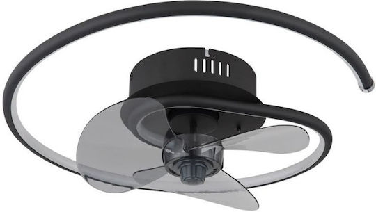 Globo Lighting Koren Deckenleuchte 45cm mit Licht Schwarze