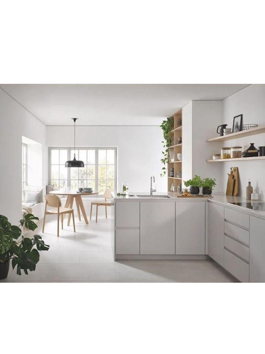 Grohe Смесител за кухня Настолен Сребрист