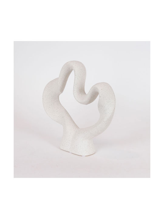 Set of Decorative Space made of Ceramic Material 27x27.5x27.5cm 2pcs