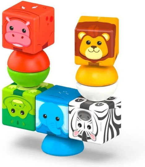 Geomag Μαγνητικό Παιχνίδι Κατασκευών Magicube Magic Stacking Safari για Παιδιά 2+ Ετών