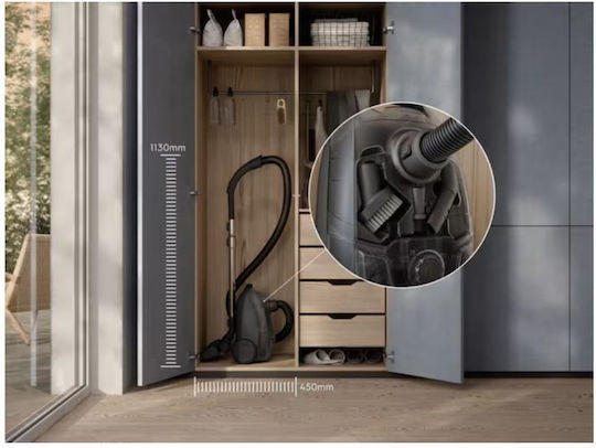 Electrolux EB51A3WB Staubsauger 650W Eingetütet 3Es Braun