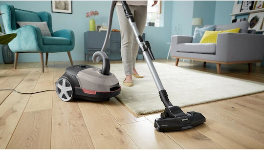 Philips 5000 Series Ηλεκτρική Σκούπα 900W με Σακούλα 4lt Γκρι