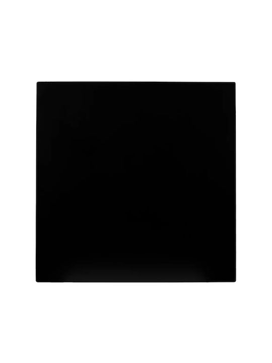 HomeMarkt Square Table Surface made of Particleboard Black 60x60cm HM5837.21 1pcs