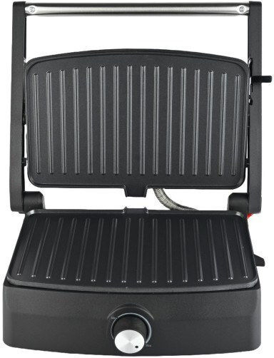 IQ Τοστιέρα για 2 Τοστ 1000W Inox