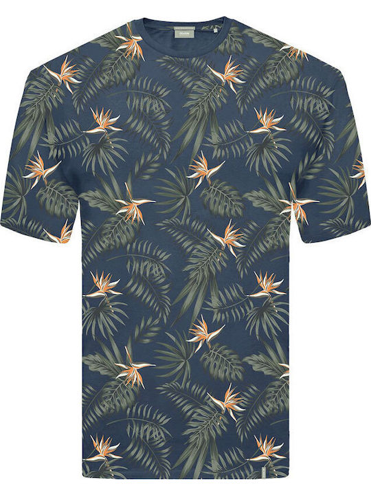 T-shirt Navy Μπλε