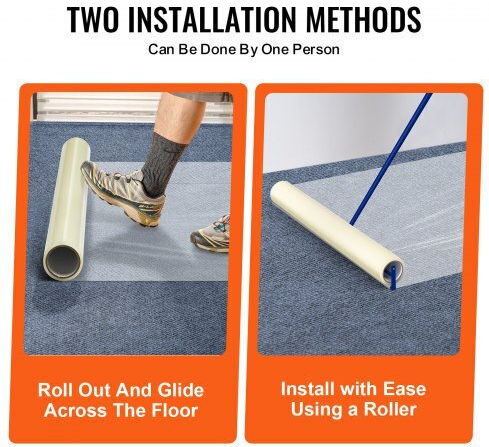 Vevor Carpet Protection Film 36" X 200' Self Adhesive Car Mat Protector Pe