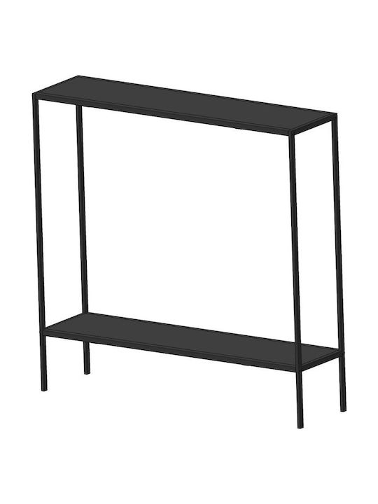 Kuba Konsole Black L83xB21xH78cm