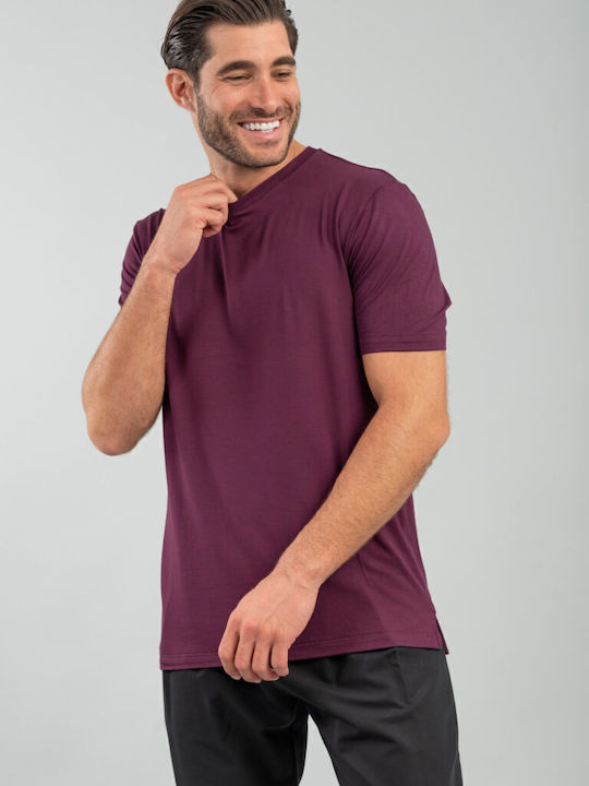 T-shirt Burgundy
