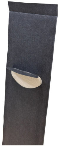 Paper Economy Black Cutlery Envelope White Napkin 250pcs