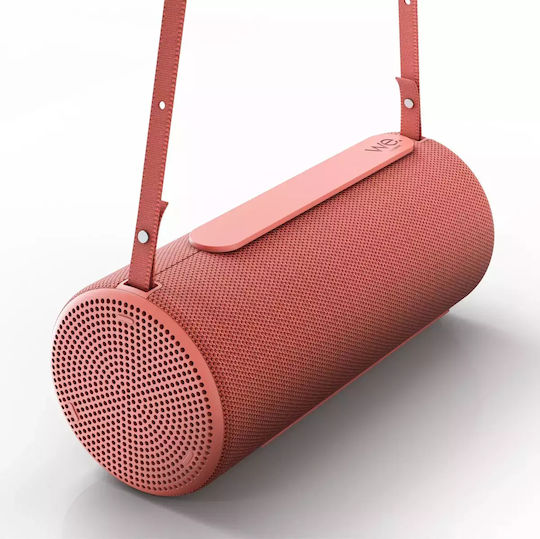 Loewe We.Hear 2 Ηχείο Bluetooth 15W με Διάρκεια Μπαταρίας έως 17 ώρες Coral Red