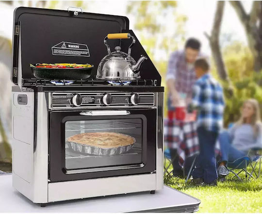 Thermogatz CS-02 Gas Countertop Oven 25l with 2 Burners