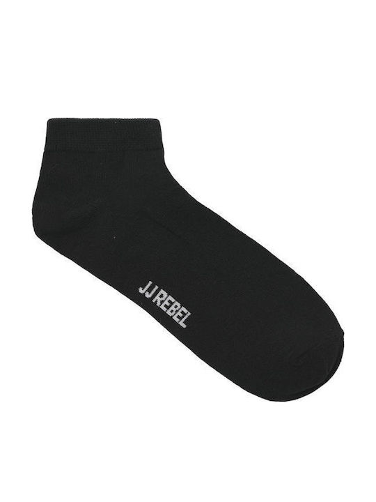 JJ Rebel Men's Socks Black 5Pack JJ Rebel Men's Socks Black 5Pack