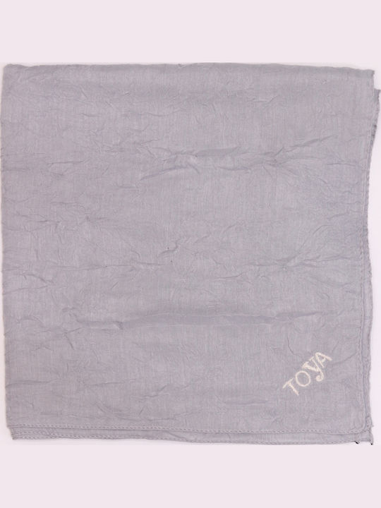 Toya Damen Schal Gray