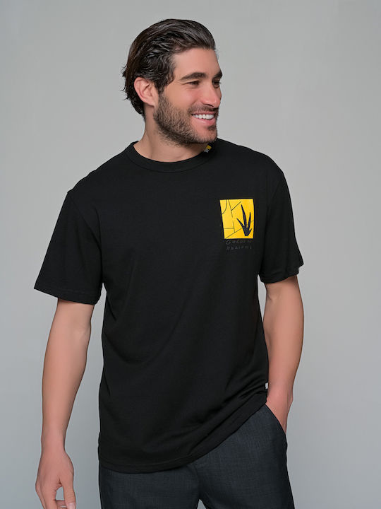 Golden T-Shirt Black